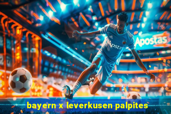 bayern x leverkusen palpites